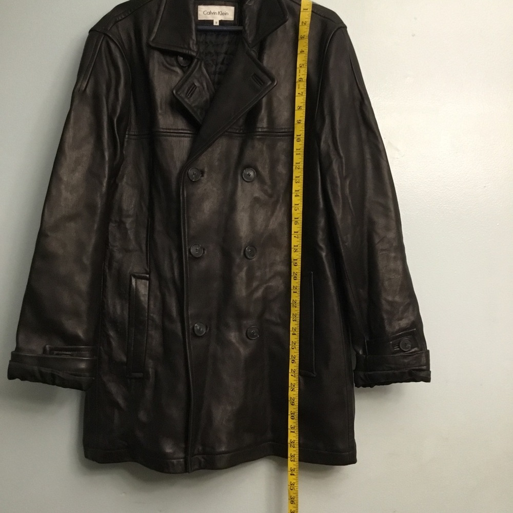 Calvin Klein leather jacket - Picture 10 of 16
